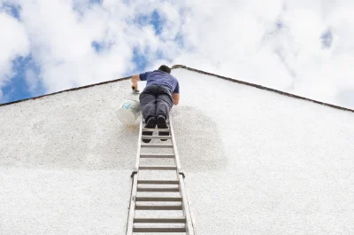 Peinture extérieure à Vicq — façades et ravalement